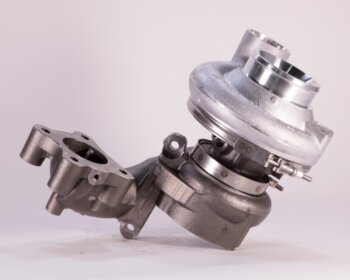 Turbo Solutions Remanufactured  Borg Warner IHC Maxxforce B2FS LP, female compressor outlet  Turbocharger #RBM12749880075