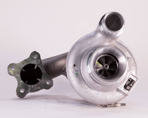 Turbo Solutions Remanufactured Borg Warner IHC Maxxforce B2 LP, male compressor outlet Turbocharger #RBM12749880076 - Image 4
